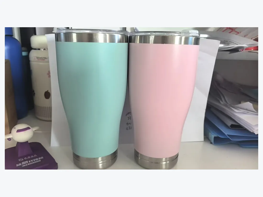 Ice tumbler and straw tumbler collection