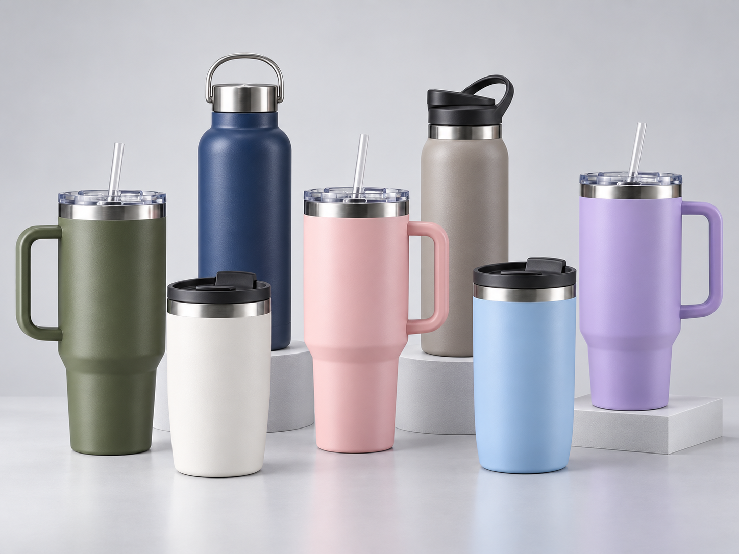 Sports and outdoor insulated drinkware