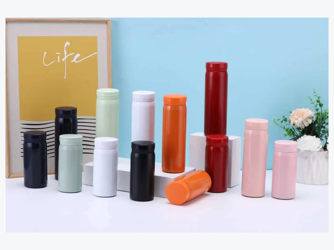 Product range of stainless steel insulated bottles