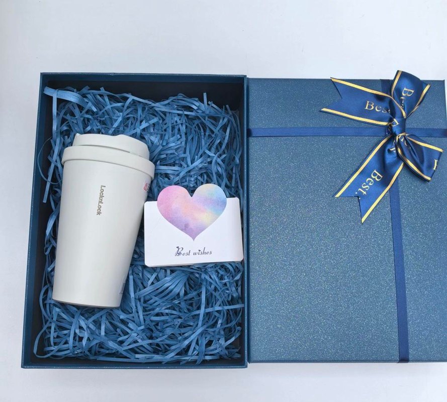 Custom stainless steel drinkware gift box set